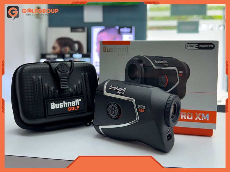 Mua máy đo khoảng cách Bushnell Pro XM chính hãng tại GolfGroup, hỗ trợ trải nghiệm và hướng dẫn sử dụng