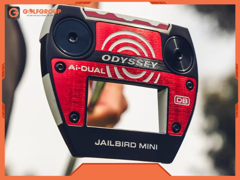 Gậy Golf Putter Odyssey AI Dual JBM 1/2 DB thiết kế Jailbird Mini nhỏ gọn