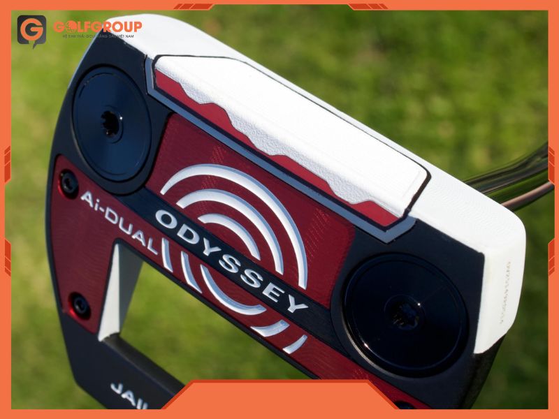 JBM 1/2 DB phù hợp golfer có quỹ đạo putt thẳng và ưu tiên cảm giác đầu gậy nhỏ gọn trong các cú putt ngắn dưới 3 mét.